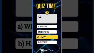 MySQL MCQs for Beginners | Database MCQ Questions | SQL Practice Questions