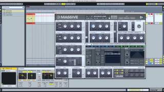 Skrillex "Goin in" Laser Sound Tutorial Using Massive