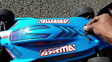 Arrma Limitless 6s speed run 96mph castle 1515 2200kv max6 pt1