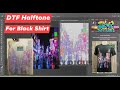 DTF Halftone - For Black Shirt