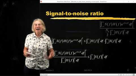 GEL7114 - Module 2.5 - Matched Filter