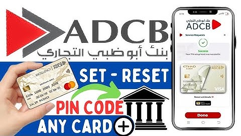 How to Set Card Pin Using ADCB Mobile App in 1 Minute