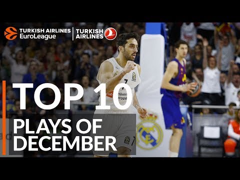 Turkish Airlines EuroLeague, Top 10 Plays of December