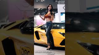 2019 Seoul Auto Salon  서울오토살롱 JAJ 인터내셔널 모델 정아라 [4K Vertical]