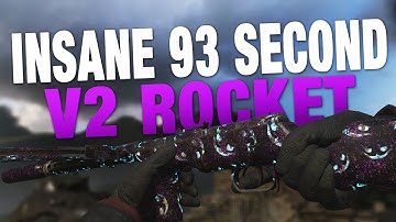 I GOT A 93 SECOND V2 ROCKET WITH THE MOST OVERPOWERED ERMA EMP CLASS IN WWII...              COD WW2