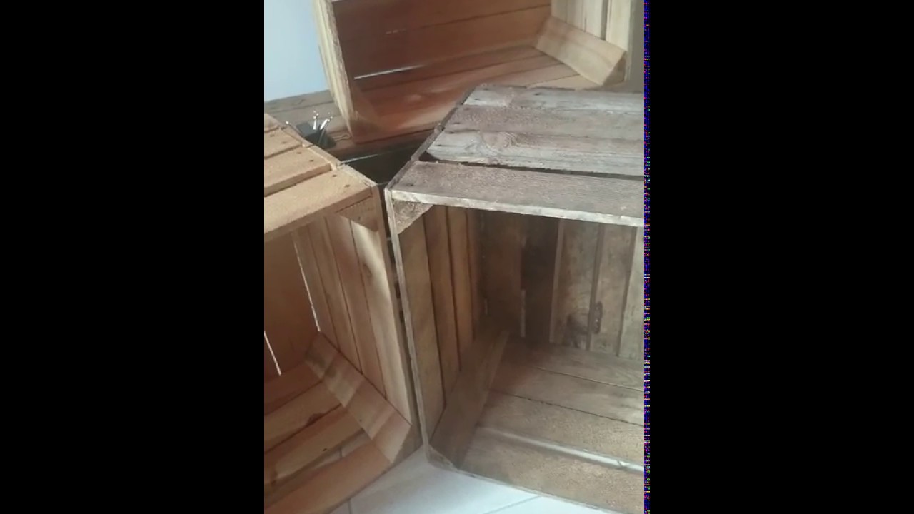 Différence entre la caisse en bois à pomme "New good" & "Old good" - L'Art de la Caisse