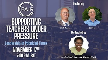 Supporting Teachers Under Pressure: Leadership in Polarized Times