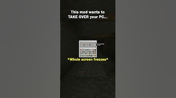 This Mod Wants To Escape Your PC...