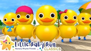 five little ducks on a bus more nursery rhymes kids songs little baby bum