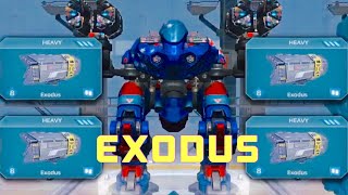 War Robots: EXODUS WEAPON GAMEPLAY | HEAVY Orkans REVIEW [TS 3.8]