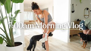 🍵 7AM Productive Morning Vlog | Feel-Good Routine, Finding Harmony, & Packing for Korea (again!)