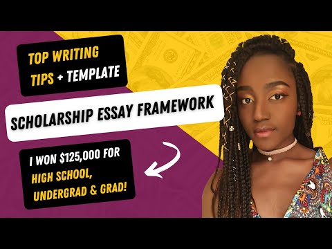 How To Write Scholarship Essays (2020) | How I Won Several Scholarships Using the SAME Essay!!