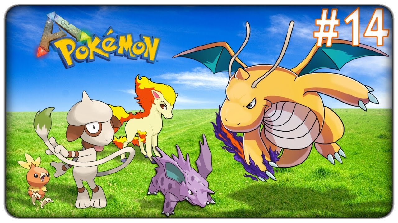 pikachu pokemon DRAGONITE ALLA RISCOSSA | Ark Pokemon Evolved - ep. 14 [ITA]