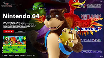 Nintendo 64 Game List, Retrostation GTX