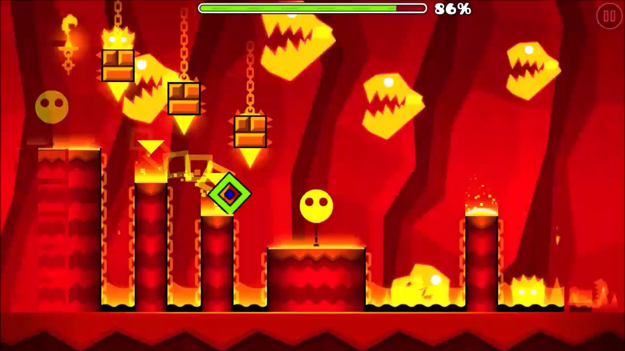 Geometry Dash Meltdown Speedrun Any% 4:40 - YouTube