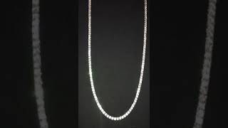 KingIce 4mm tennis necklace