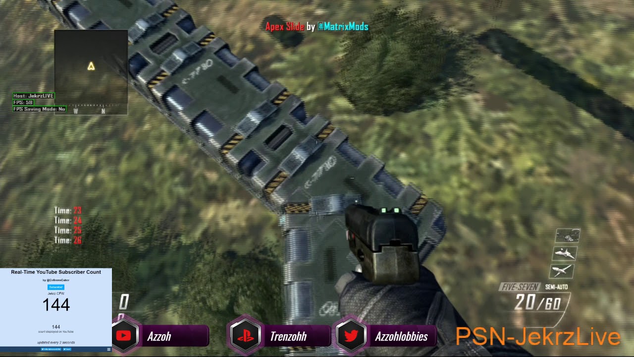 BO2 The Apex Slide (MODDED GAMEMODE) (PS3) @MatrixMods