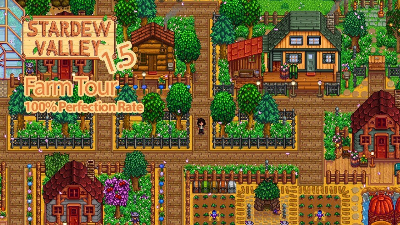 Stardew Valley 1.5 - Standard Farm Tour (100% Perfection Rate, no MODs