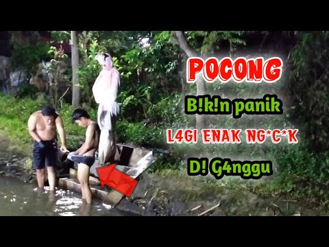 Prank Pocong bikin p4nik || lagi enak adu  di ganggu sen4m 5 j4r1😂|| lucu,ngakak | funny prank