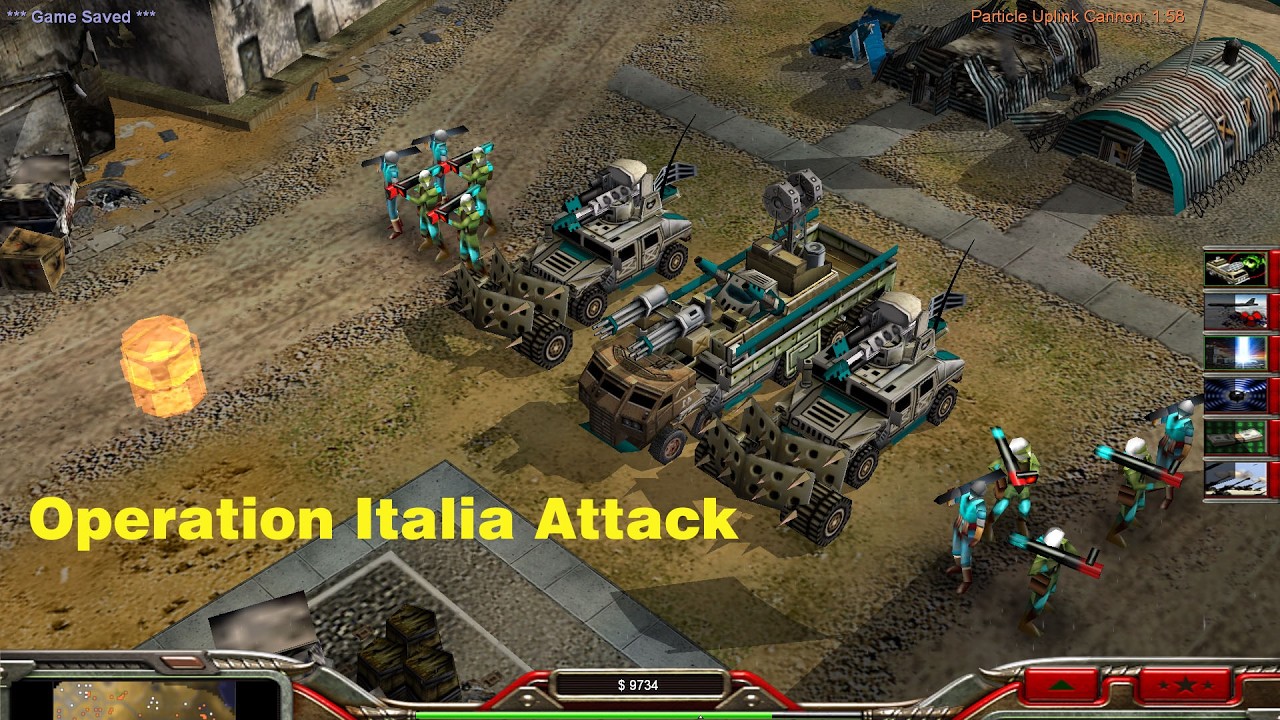 General Zero Hour Custom Mission -  Operation Italia Attack