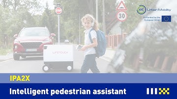 IPA2X: Intelligent pedestrian assistant robot
