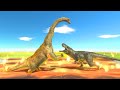 Dinosaurs 1vs1 in Lava Ring - Animal Revolt Battle Simulator