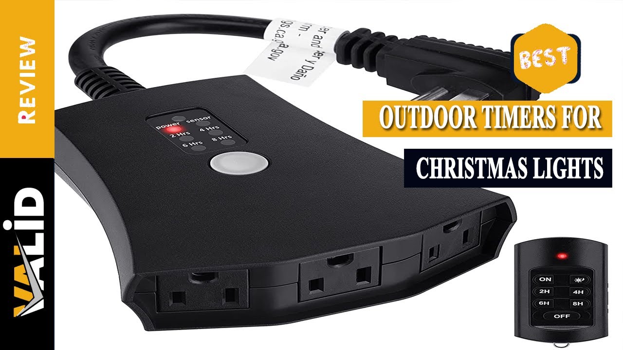 Top 5 Best Outdoor Timers For Christmas Lights YouTube