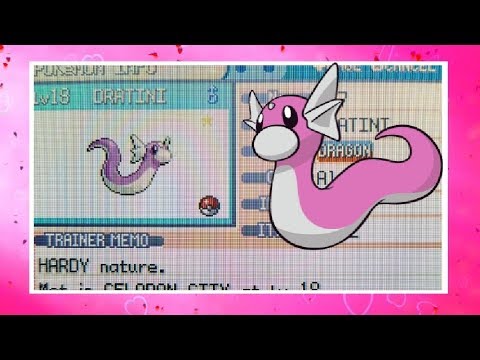 How to catch a shiny Dratini in Pokémon FireRed Version - Quora
