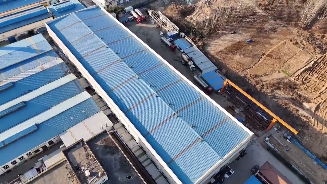 Steel Structure Framed Commercial Office Building Structural Steel Truss Prefabricated Warehouse