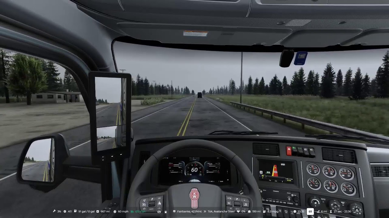 American Truck Simulator Alaska North to the Future