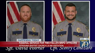 Joint service to honor fallen BRPD officers