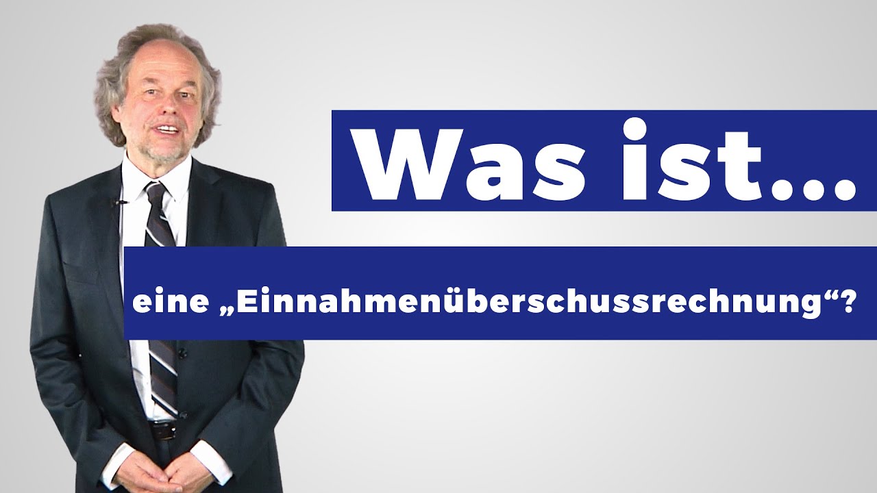 bilanzgewinn Was ist die Einnahmeüberschussrechnung? (Definition)