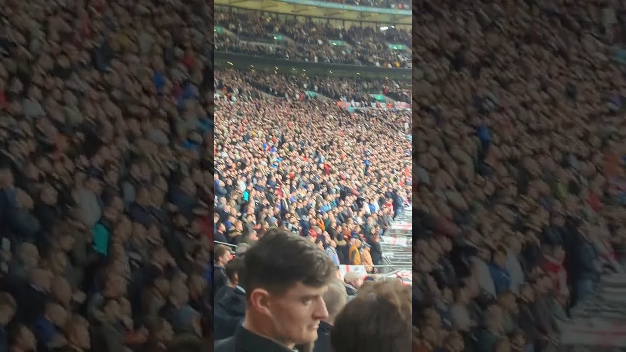 View From Wembley Stadium Green Zone Block 195  row 23 seat  93  England Italy Euro Qualifier