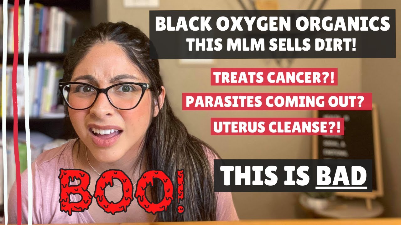 Black Oxygen Organics This MLM Sells DIRT! Dietitian Reviews YouTube