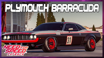Need for Speed Payback Car Customization - Plymouth Barracuda