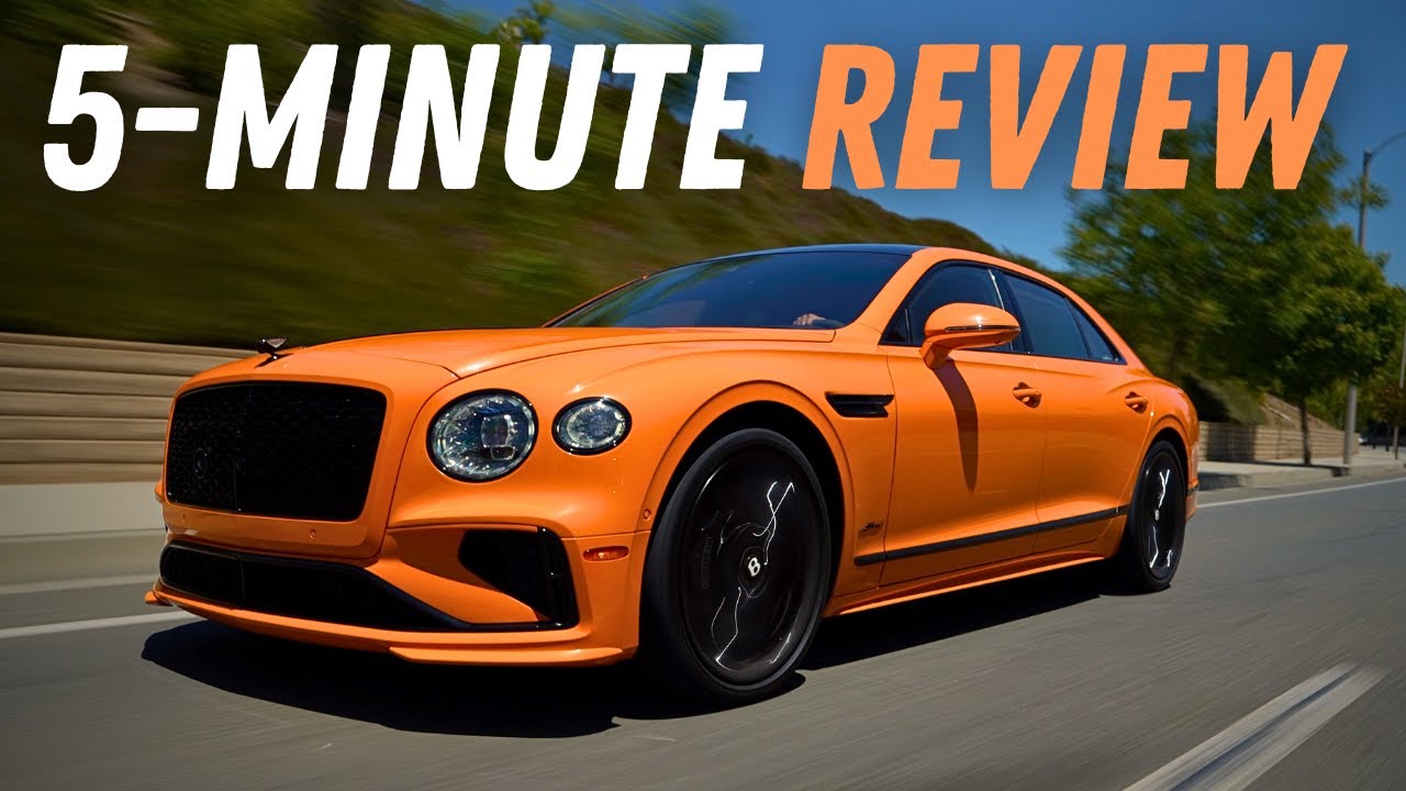 Обзор Bentley Flying Spur Speed ​​2025 за 5 минут.