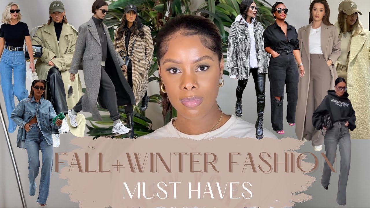 Fall/Winter Fashion Essentials | Wardrobe Essentials, Closet Essentials ...