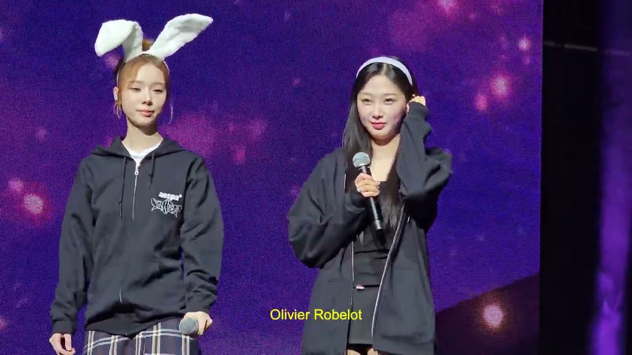 aespa 에스파 @ Dome de Paris - 'Til we meet again | Fancam