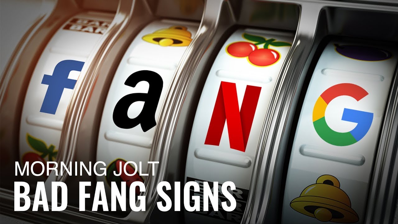Bad signs from FANG Stocks and Industrials Bad signs from FANG Stocks and Industrials
