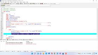 Eps14 Switch Case Input Information Student By Coding Lab Academy
