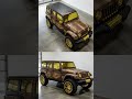 real warthog skin jeep wrangler #jeep #wrangler #luxurycars #luxurylifestyle #billionaire #wealth +