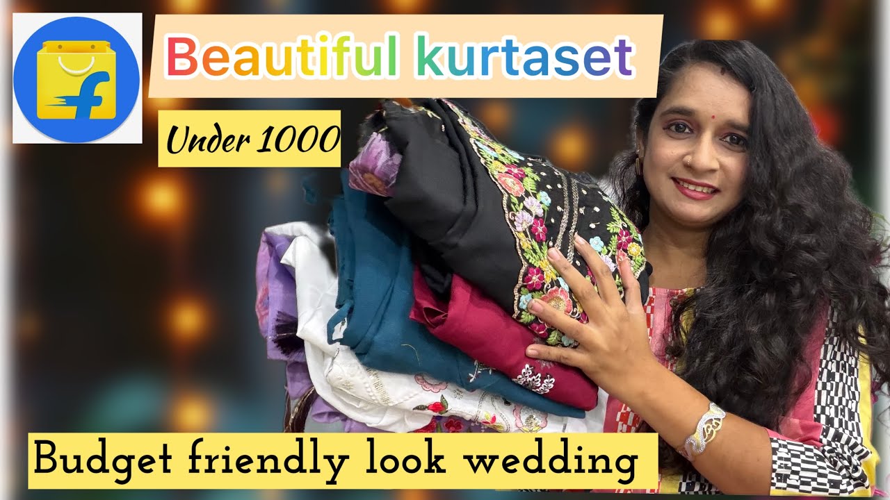 🌷 Flipkart Budget friendly kurtaset wedding season look under 1000