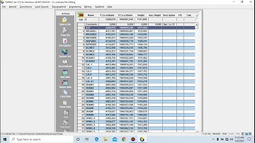 Surpac Tutorial #2: How to import data into a surpac coordinate file and calculating joins