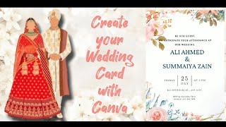 Design Your Own Wedding Invitation with Canva!