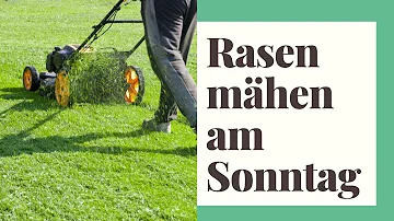 Ist Rasenmähen samstags erlaubt?