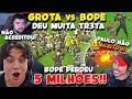 GROTA vs BOPE😱🔥RED e PAULINHO APOSTAM 5 MILHÕES em UMA LUTA ENTRE as SUAS EQUIPES GTA RP