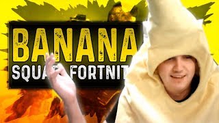 WELCOME TO THE... BANANA SQUAD!? - Fortnite Funny Moments