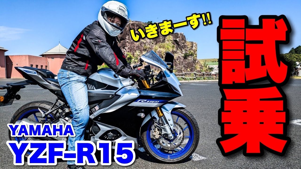 20838km ☆始動動画あり☆ ヤマハ YZF-R15 1CK0中型