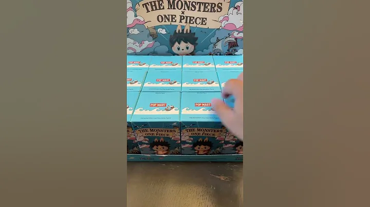 Which one first?! #asmrunboxing #asmr #blindbox #popmart #onepiece #themonsters #labubu