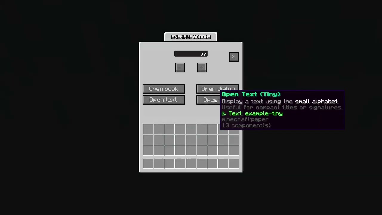 zTextGenerator - Transform ordinary menus into immersive experiences by adding, dynamic text inside